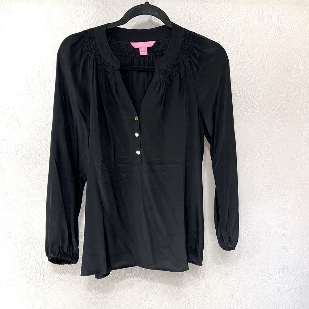 Lilly Pulitzer 100% Silk Shirt